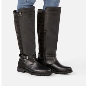 Zenith Patterned Riding Boot Size 8